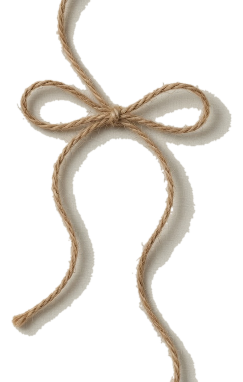 A twine bow