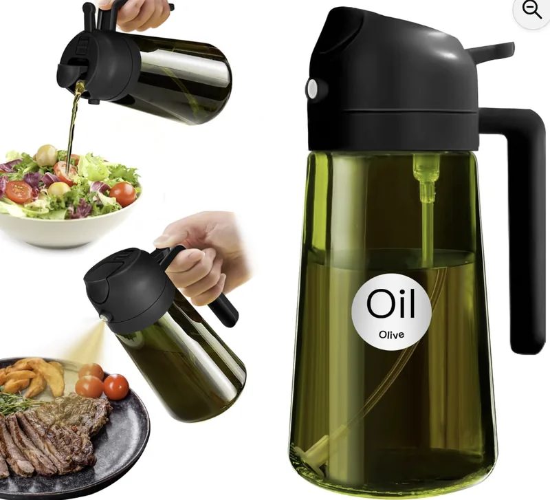 YARRAMATE dark-glass olive oil sprayer and dispenser